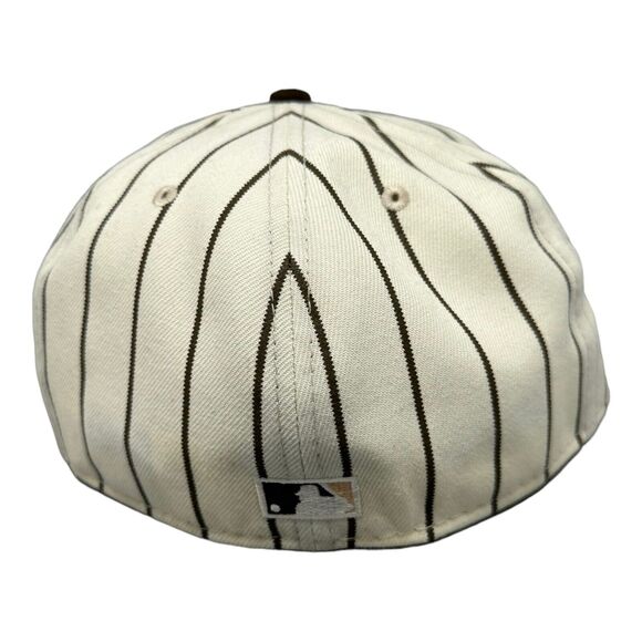 New Era 59Fifty Atlanta Braves Hank Aaron 715 25th Anniversary Fitted‎ Hat 7 5/8 - Picture 2 of 7